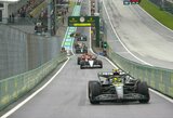 Teisėjų malonės sulaukęs M.Verstappenas laimėjo ir sprinto kvalifikaciją, „Mercedes“ ištiko dviguba nesėkmė