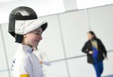 Europos jaunimo fechtavimo čempionate geriausiai tarp lietuvių sekėsi K.Jonynaitei