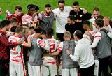 Baudinių serijos metu triumfavęs „RB Leipzig“ iškovojo „DFB Pokal“ taurę