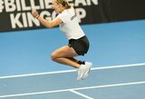 P.Paukštytė pirmą kartą karjeroje pateko į ITF moterų vienetų turnyro finalą