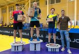 Vilniuje išdalintos LSTA taurės – paaiškėjo stipriausi stalo tenisininkai