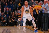 Nesulaikomas S.Curry vedė „Warriors“ į antrąją pergalę