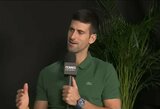Į du ATP 1000 serijos turnyrus JAV neįleistas N.Djokovičius: „Nieko nesigailiu“