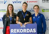 Lietuvos čempionate – U.Šiautkulytės šalies moterų plaukimo rekordas