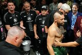 McGregoro treneris taip pat sugniuždytas: „Tas šuolyje atliktas smūgis kojų sukeitimu buvo treniruojamas kasdien ištisus mėnesius“