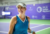 Po gimdymo grįžusi olimpinė čempionė kukliai pasirodė ITF turnyre