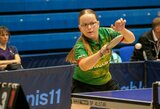 Lietuvos jaunučių merginų stalo teniso rinktinė – tarp 6 stipriausių Europoje