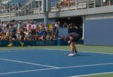 Raketę „sunaikinęs“ Gaubas po 3 pratęsimų trilerio iškrito iš „US Open“ turnyro