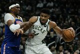 „Bucks“ nepaliko vilčių „Warriors“ komandai