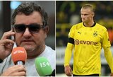 „Bild“: E.Haalando agentas reikalavo „Chelsea“ mokėti žaidėjui beveik po 1 mln. eurų per savaitę