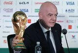 FIFA prezidento pokštas atsisuko prieš jį: italai įsiutę dėl Infantino žodžių