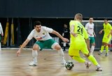 Futsal A lygos 6 turas: jonaviečių krizė ir skaudi rinktinės kandidato trauma