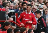 ESPN šaltiniai: E.ten Hagas nenori, kad C.Ronaldo žaistų nors vienas „Man United“ rungtynes 