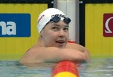 Dar vienas medalis: „US Open“ plaukimo čempionate – bronzinis K.Teterevkovos finišas
