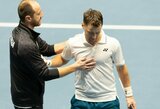 R.Berankis Lione pralaimėjo penkto šimtuko žaidėjui