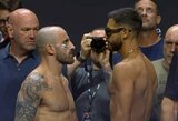 „UFC 290“ svėrimai: A.Volkanovskis perspėjo Y.Rodriguezą, J.Turneris gavo piniginę baudą