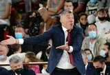 CSKA treneris pyko dėl Š.Jasikevičiui skirtos techninės pražangos
