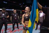 „UFC 272“: pergalę iškovojusi ukrainietė pravirko: „Jaudinuosi ir verkiu, nes mano šeima yra blogoje situacijoje“