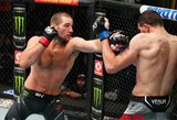 UFC: po dūrio į akį atsigavęs S.Stricklandas antrame raunde techniniu nokautu nugalėjo A.Magomedovą