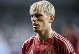 Atskleista kodėl „Manchester United“ nariai nemėgo Alejandro Garnacho