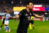 Messi pelnė dublį, o Majamio „Inter“ užsitikrino vietą MLS atkrintamosiose kovose 