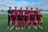 Lietuvos U-17 futbolo rinktinė sužaidė lygiosiomis su Sakartvelu