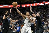 Įspūdingoje G.Antetokounmpo ir L.Dončičiaus akistatoje pergalė atiteko „Bucks“ ekipai