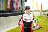 Tankevičius Palangoje pristatė kartingo sportą ir dukart lipo ant „Mitjet Baltic“ podiumo