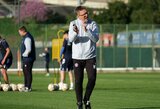 V.Dambrauskas prieš rungtynes su „Dinamo“: „Kroatijoje galime įveikti visus“