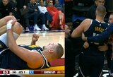 Jakučionio ir Valančiūno susitikime – skaudi Jokičiaus trauma