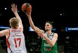 „Žalgiris“ tapo pirmąja LKL pusfinalio dalyve