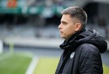 „Kauno Žalgirio“ strategas Eivinas Černiauskas pasitinka rungtynes su „Arda“: „Laukiame ir provokacijų iš karštų žaidėjų“