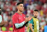 Visų laikų rekordininkas apie Ronaldo: „Jei jis nebebėga ir vis tiek muša įvarčius, tai tik dar įspūdingiau“