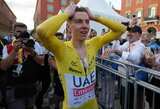 „Tour de France“ čempionu tapęs T.Pogačaras užfiksavo 26 metus nematytą pasiekimą