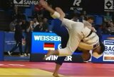 Simonas Broga Europos dziudo taurės etape laimėjo 2 kovas