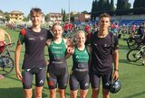 Lietuvos rinktinė Europos jaunučių triatlono čempionate – 21-a