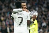 Vinicius Junioras atskleidė, kaip suvaidino svarbų vaidmenį „Real“ prisiviliojant Mbappe ir Bellinghamą