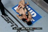 UFC: Japonijos MMA žvaigždė atsitiesė po pralaimėjimo ir Pietų Korėjos kovotojui išrašė pirmą karjeros nesėkmę
