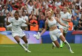 Europos moterų futbolo čempionate – istorinis Anglijos triumfas