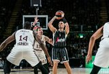 „Virtus“ paskutinę minutę pranoko „Partizan“ ekipą