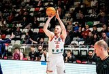 Rezultatyvus O.Olisevičius šventė pergalę prieš „AX Armani“