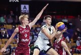 Finaliniame 3x3 jaunimo Tautų lygos etape Lietuvos krepšininkus sustabdė latviai