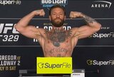 Conoras McGregoras nustebino savo išvaizda prieš sugrįžimą į narvą: po 5 metų pertraukos lipo ant UFC svarstyklių