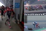 Indijoje – lūžę lenktynininkų kaulai, saviškius aprėkęs A.Espargaro ir negailestingos oro sąlygos