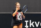 Patricija Paukštytė su porininke pergalingai startavo Tunise