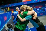 Lietuvos stalo tenisininkė sukūrė sensaciją Europos žaidynėse