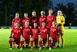 Lietuvos moterų futbolo rinktinė pralaimėjo estėms