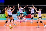 Europos čempionate Šiauliuose – pirmasis Lietuvos tinklininkių laimėtas setas