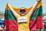 Paralimpiečių kraitis pasaulio čempionate – du medaliai, asmeniniai rekordai