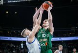 Nuo antro kėlinio rungtynes kontroliavęs „Žalgiris“ pratęsė pergalių seriją LKL